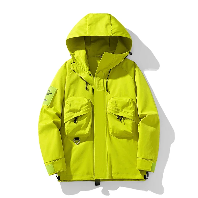 Vintage Pockets Cargo Jackets For Men Street Hip-Hop Coats Zipper Solid Color Fashion Tide 2025 Casual Korean Fashion Jacket
Vintage Pockets Cargo Jackets For Men Street Hip-Hop Coats Zipper Solid Color Fashion Tide 2025 Casual Korean Fashion Jacket