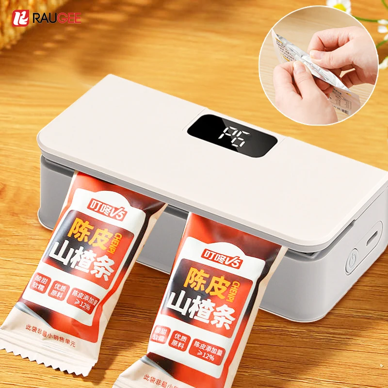 Mini Sealer Portable Heat Bag Sealing Machine Food Packaging Heat Sealer Handheld USB Rechargeable Heat Bag Sealing
Mini Sealer Portable Heat Bag Sealing Machine Food Packaging Heat Sealer Handheld USB Rechargeable Heat Bag Sealing