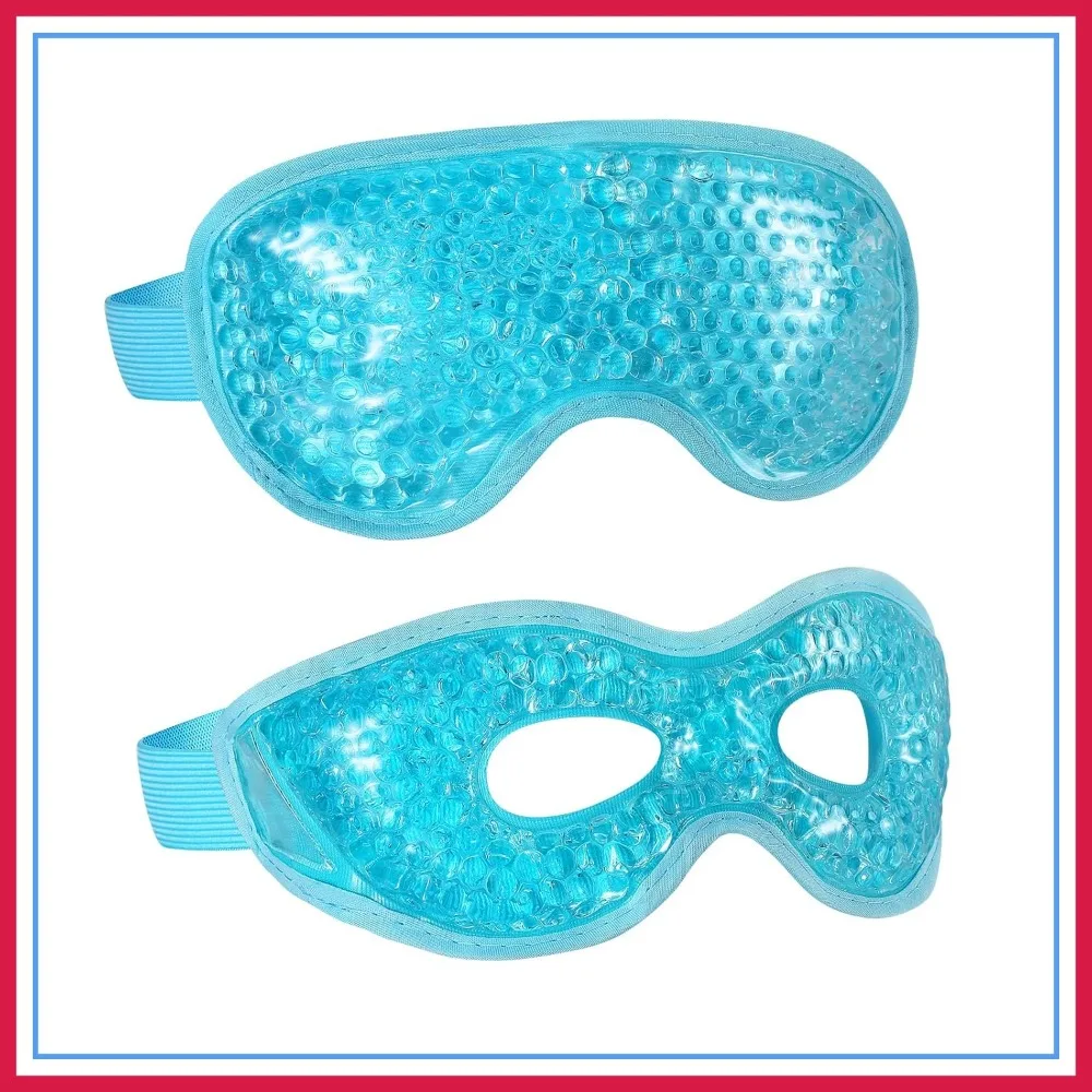 2PCS Gel Eye Mask Reusable Cold Therapy for Puffiness, Dark Circles, Eye Bags, Dry Eyes, Headaches, Migraines, Stress Relief
2PCS Gel Eye Mask Reusable Cold Therapy for Puffiness, Dark Circles, Eye Bags, Dry Eyes, Headaches, Migraines, Stress Relief