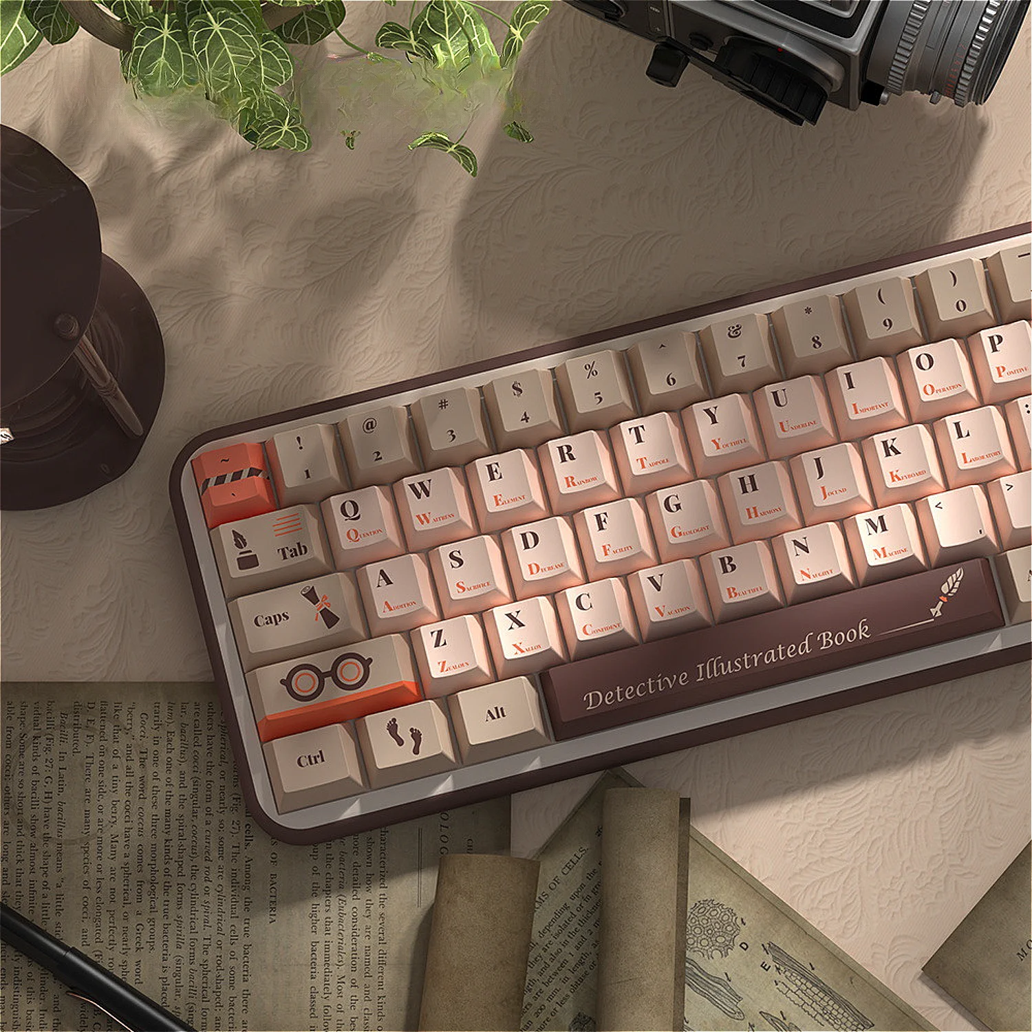 GMK Mechanical Keyboard Detective Illustrated Creative Cherry Keycaps PBT English Japanese Korean Personalize
GMK Mechanical Keyboard Detective Illustrated Creative Cherry Keycaps PBT English Japanese Korean Personalize