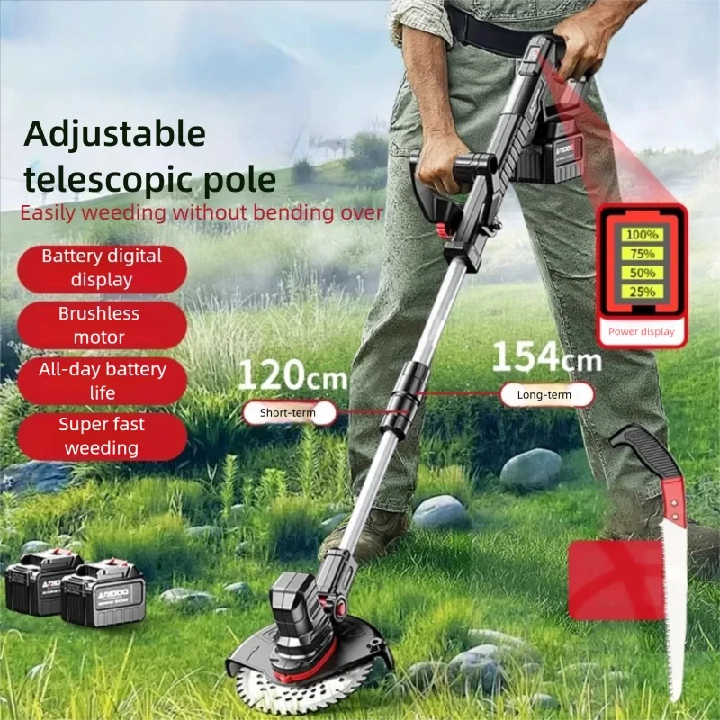 Hot Compact Lithium Battery Electric Lawn Mower Household Multifunctional Farm Gardening Tool Grass Cutting Machine
Hot Compact Lithium Battery Electric Lawn Mower Household Multifunctional Farm Gardening Tool Grass Cutting Machine