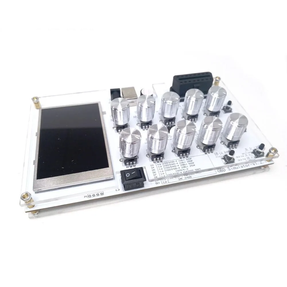Automotive OBD & ECU Simulator for Development & Testing Support J1939 ELM327 With/Without Screen
Automotive OBD & ECU Simulator for Development & Testing Support J1939 ELM327 With/Without Screen