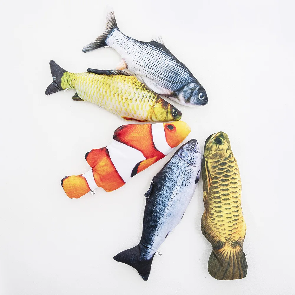Cat Jumping Fish Simulation Electric Fish Cat Fake Fish Toy Fish Swing Mint Fish Sea Fish Toys for Kitten Big Cats Play Toy
Cat Jumping Fish Simulation Electric Fish Cat Fake Fish Toy Fish Swing Mint Fish Sea Fish Toys for Kitten Big Cats Play Toy