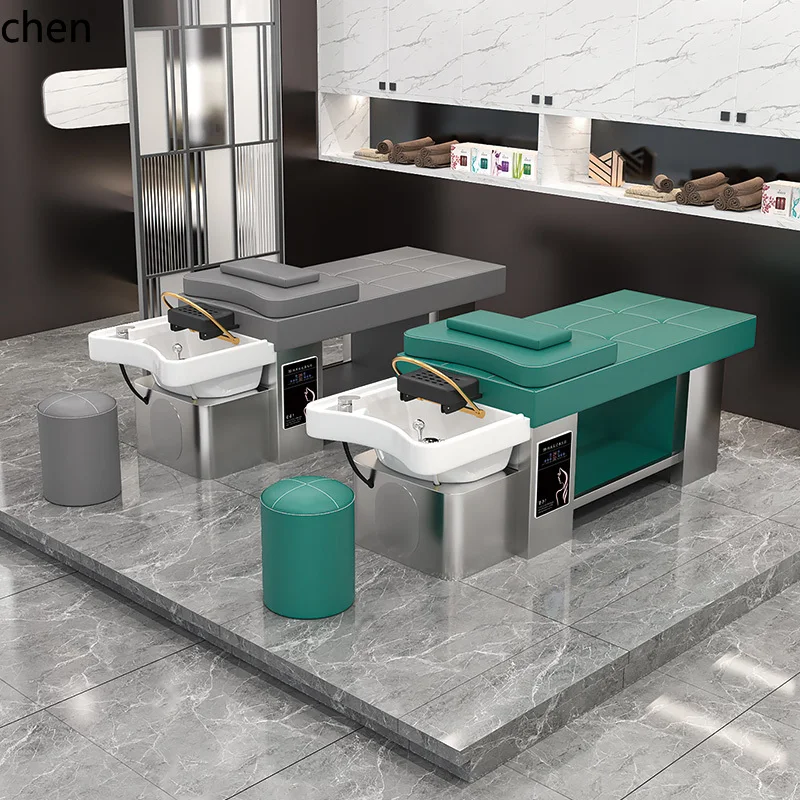 ZML head treatment ceramic basin shampoo bed barber shop hair salon beauty fumigation constant temperature water circulation bed
ZML head treatment ceramic basin shampoo bed barber shop hair salon beauty fumigation constant temperature water circulation bed