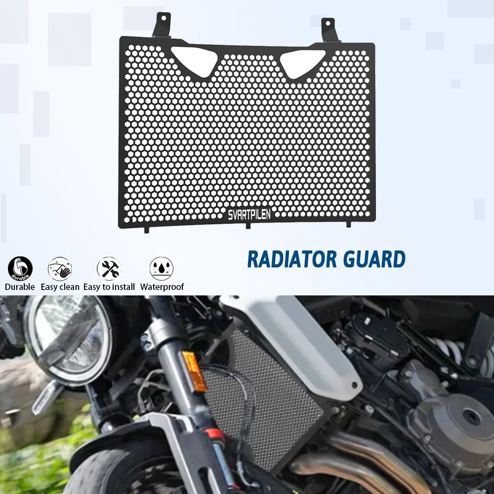 For Husqvarna Svartpilen 801 2025 2026 Radiator Grille Guard Grill Cover Protection Motorcycle Accessories Svartpilen801 2024
For Husqvarna Svartpilen 801 2025 2026 Radiator Grille Guard Grill Cover Protection Motorcycle Accessories Svartpilen801 2024