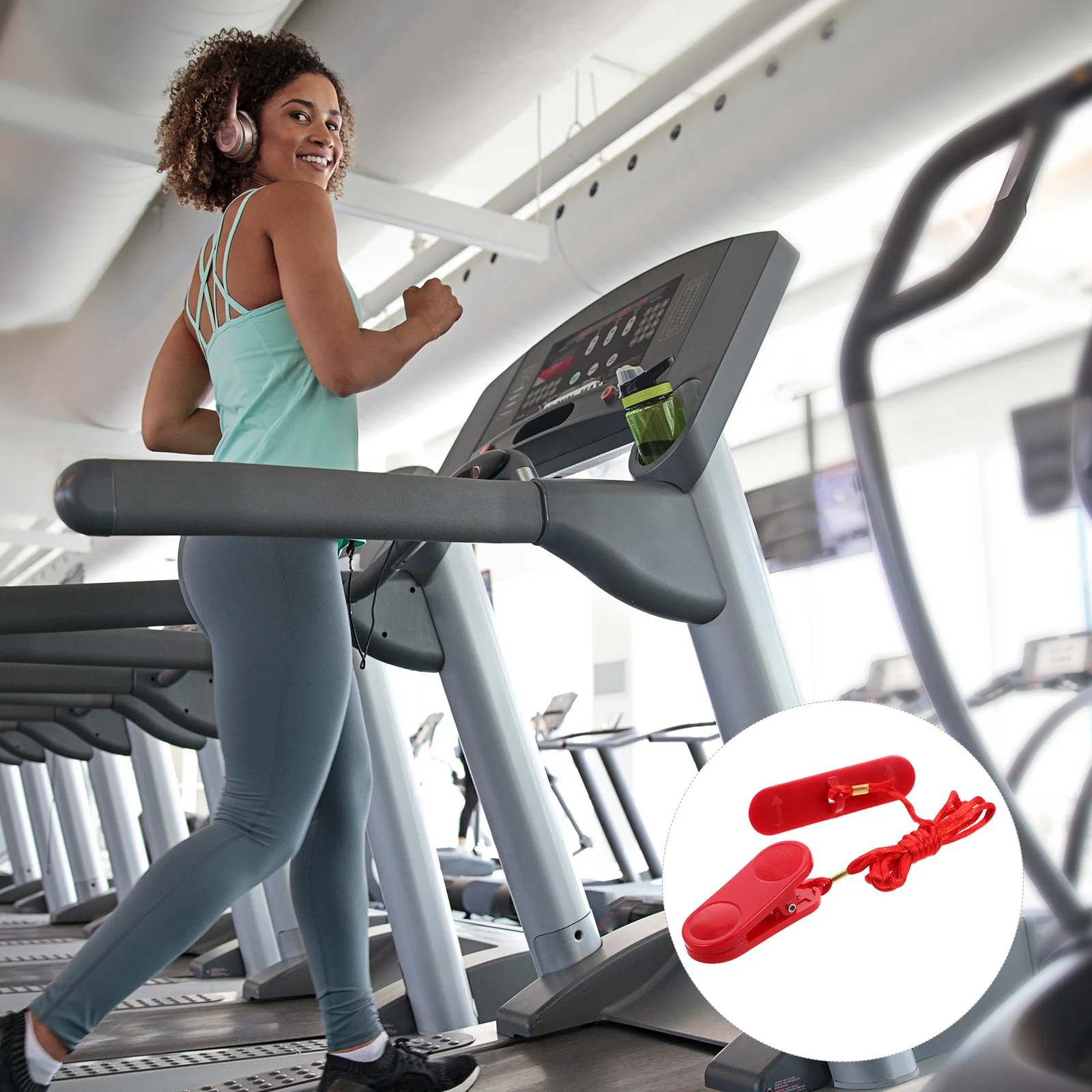 Treadmill Emergency Stop Switch Replacement Key for Running Machine Safety Lock Accessories Treadmills Universal
Treadmill Emergency Stop Switch Replacement Key for Running Machine Safety Lock Accessories Treadmills Universal
