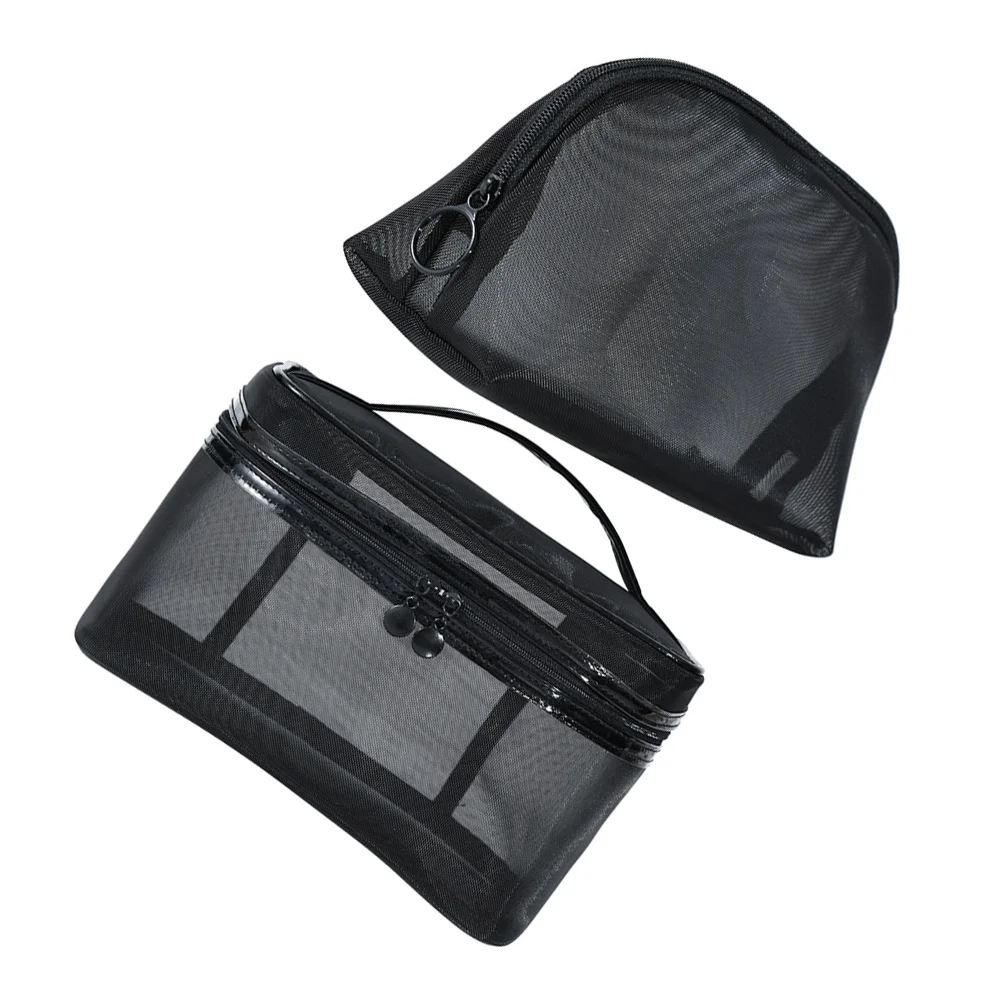 2Pcs Wash Set Large Toiletry Bag Capacity Mesh Toiletry Bags Travel Gym Storage ganizer Makeup Brush Holder
2Pcs Wash Set Large Toiletry Bag Capacity Mesh Toiletry Bags Travel Gym Storage ganizer Makeup Brush Holder