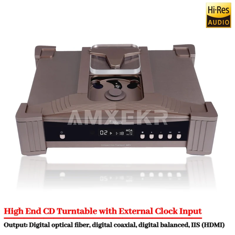 Musicnote High-End MP1 Turntable MQA Pure CD Turntable with IIS Output External Clock Input CDM4 Movement CD Player Home Audio
Musicnote High-End MP1 Turntable MQA Pure CD Turntable with IIS Output External Clock Input CDM4 Movement CD Player Home Audio