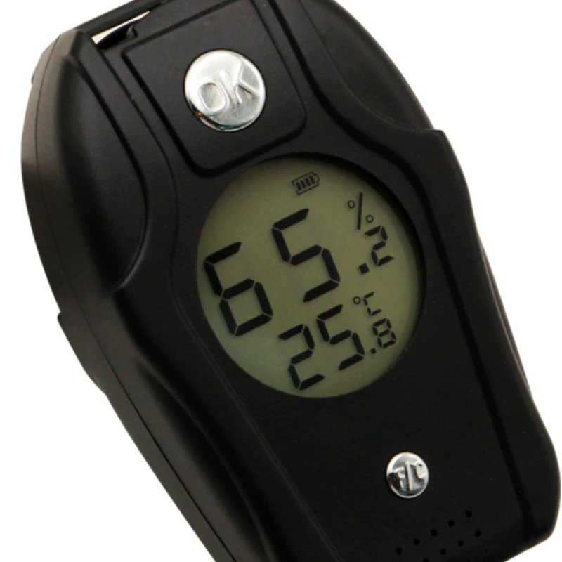 Electronic Thermohygrometer High Accuracy Humidor Measuring The Inside of Cigars
Electronic Thermohygrometer High Accuracy Humidor Measuring The Inside of Cigars