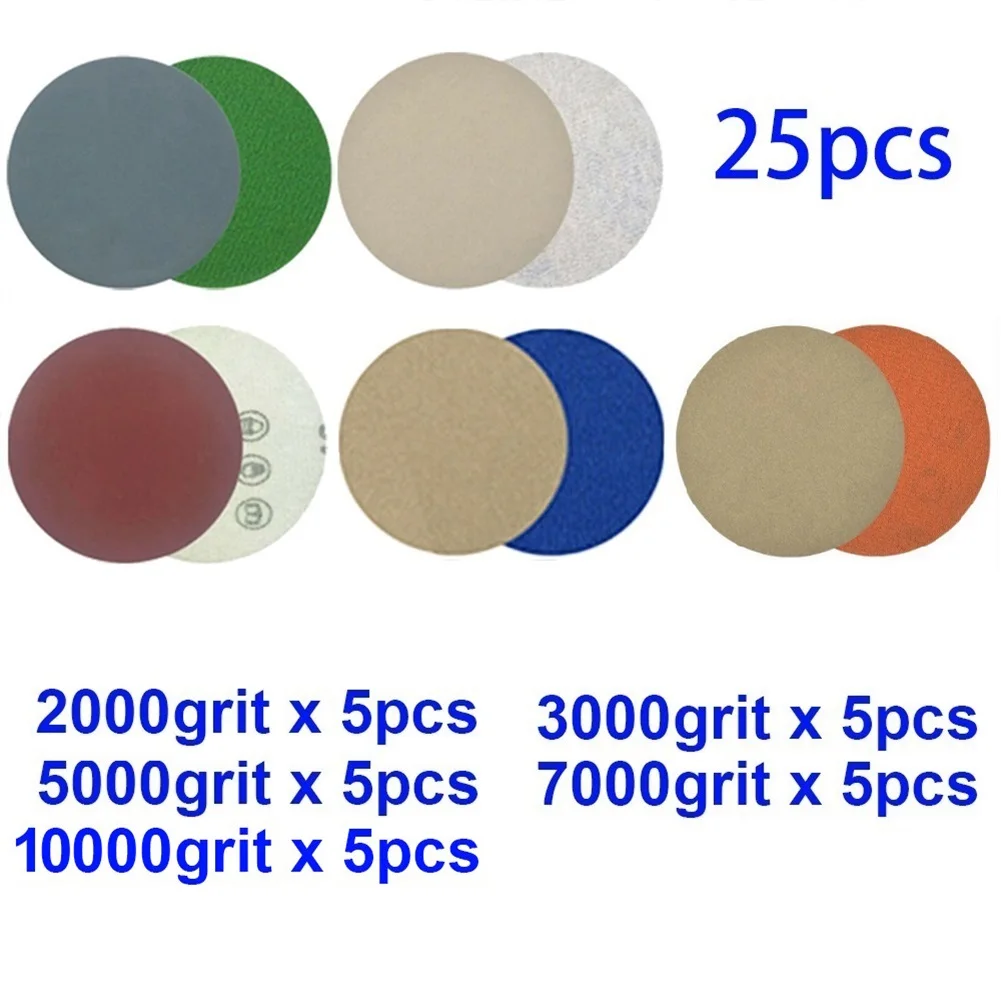 Hot Sale Sand Paper Sand paper Sanding Silicon Carbide 25pcs 5inch Discs Grinding Hook&Loop Polish Work Sanding
Hot Sale Sand Paper Sand paper Sanding Silicon Carbide 25pcs 5inch Discs Grinding Hook&Loop Polish Work Sanding