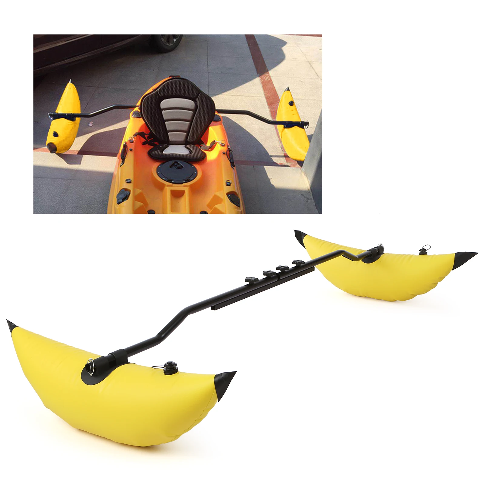 2022 New Kayak PVC Inflatable Outrigger Float with Sidekick Arms Rod Boat Fishing Standing Float Stabilizer System Kit
2022 New Kayak PVC Inflatable Outrigger Float with Sidekick Arms Rod Boat Fishing Standing Float Stabilizer System Kit