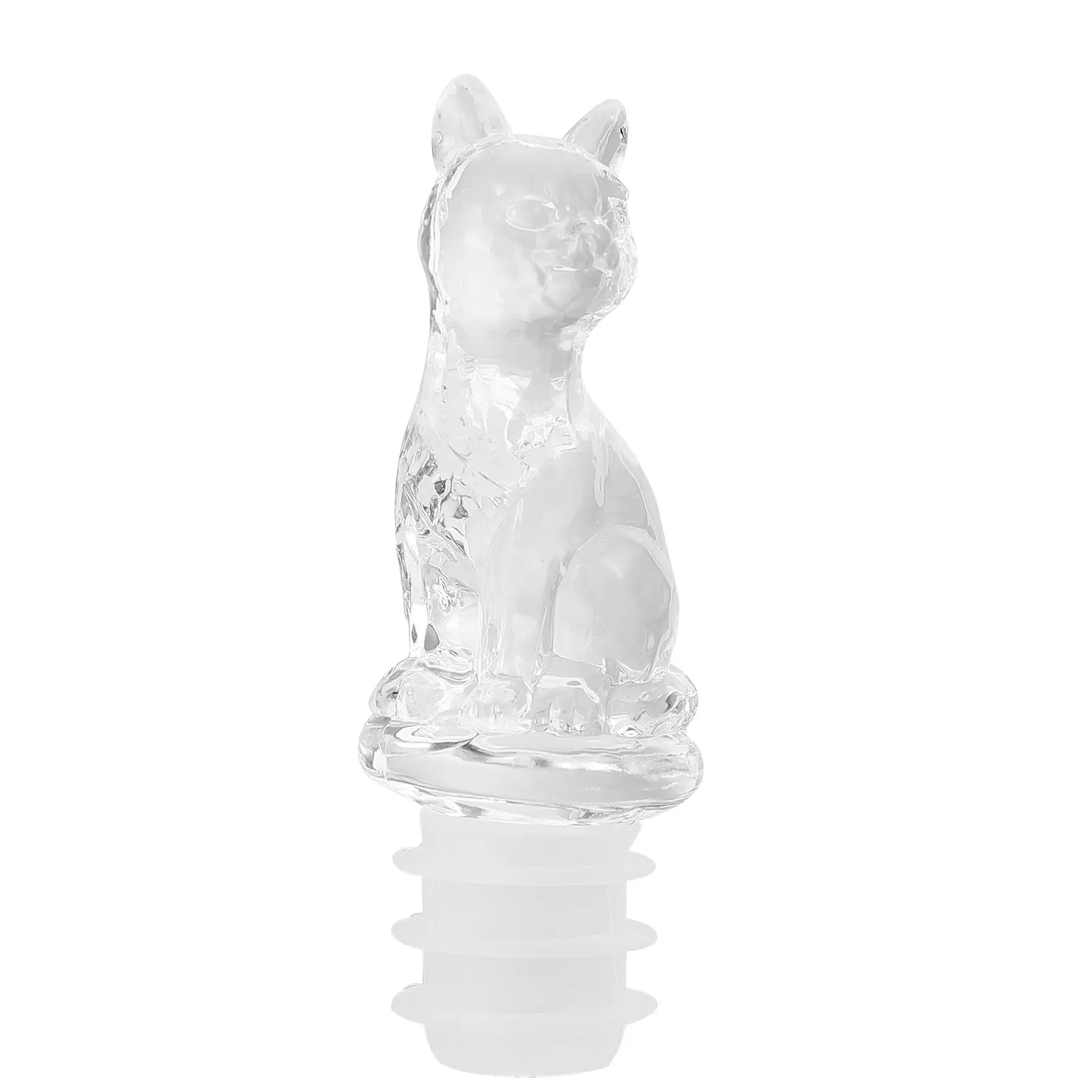 Bottle Stoppers Decorative Cat Plug Silicone Healthy Reusable Banquet Party Atmosphere Good Sealing Effect Unique Stopper
Bottle Stoppers Decorative Cat Plug Silicone Healthy Reusable Banquet Party Atmosphere Good Sealing Effect Unique Stopper