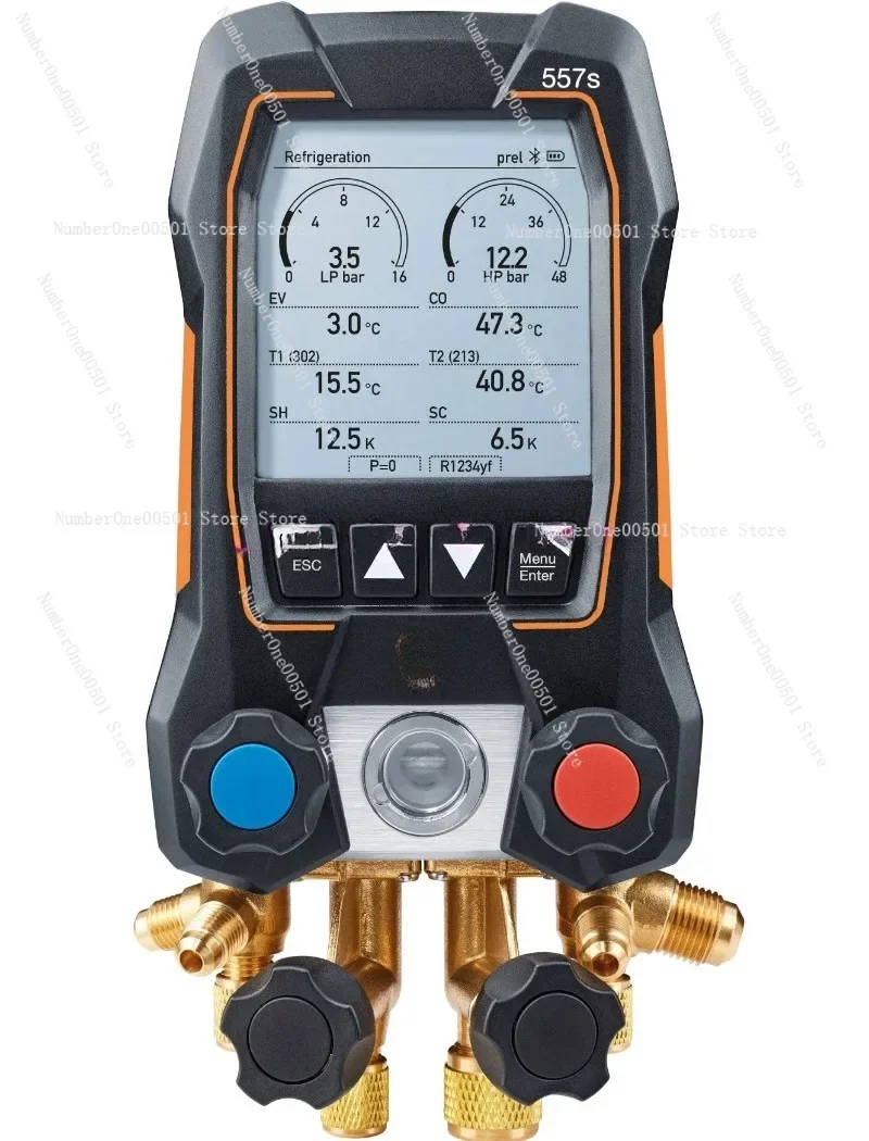 Testo 557s Smart Vacuum Kit Digital Manifold With Wireless Vacuum and Clamp Temperature Probes Bluetooth 0564 5571 testo557s
Testo 557s Smart Vacuum Kit Digital Manifold With Wireless Vacuum and Clamp Temperature Probes Bluetooth 0564 5571 testo557s