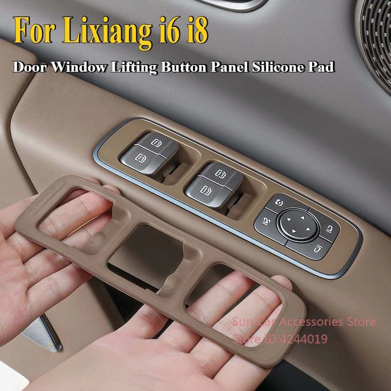 For Ideal Lixiang i6 i8 Door Window Lifting Button Panel Silicone Anti Slip Dustproof Protective Pad Car Interior Accessories
For Ideal Lixiang i6 i8 Door Window Lifting Button Panel Silicone Anti Slip Dustproof Protective Pad Car Interior Accessories