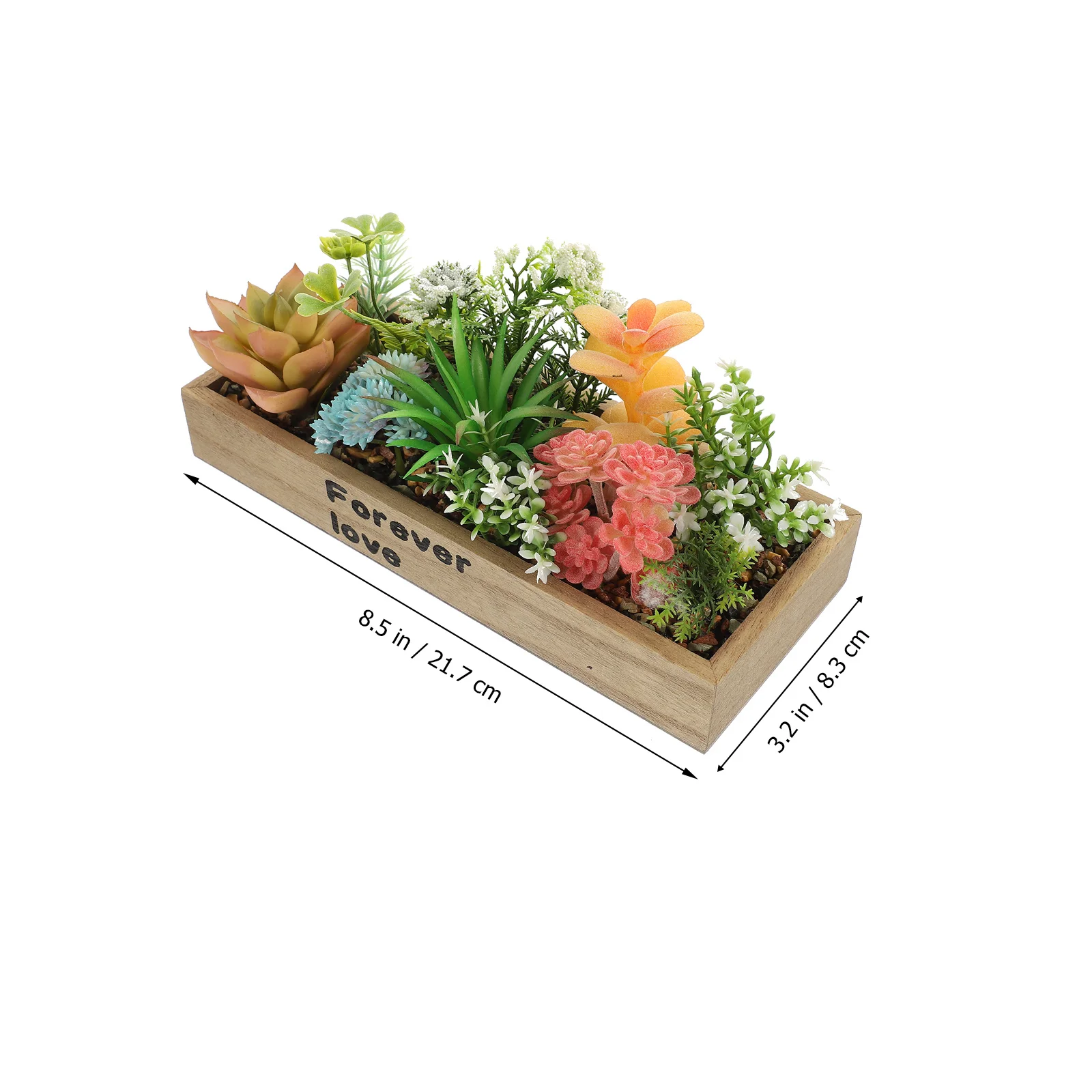 Artificial Wooden Box Bonsai Simulation Succulent Plant Desktop Decoration Home Office Realistic Fake Potted Plant Decor
Artificial Wooden Box Bonsai Simulation Succulent Plant Desktop Decoration Home Office Realistic Fake Potted Plant Decor
