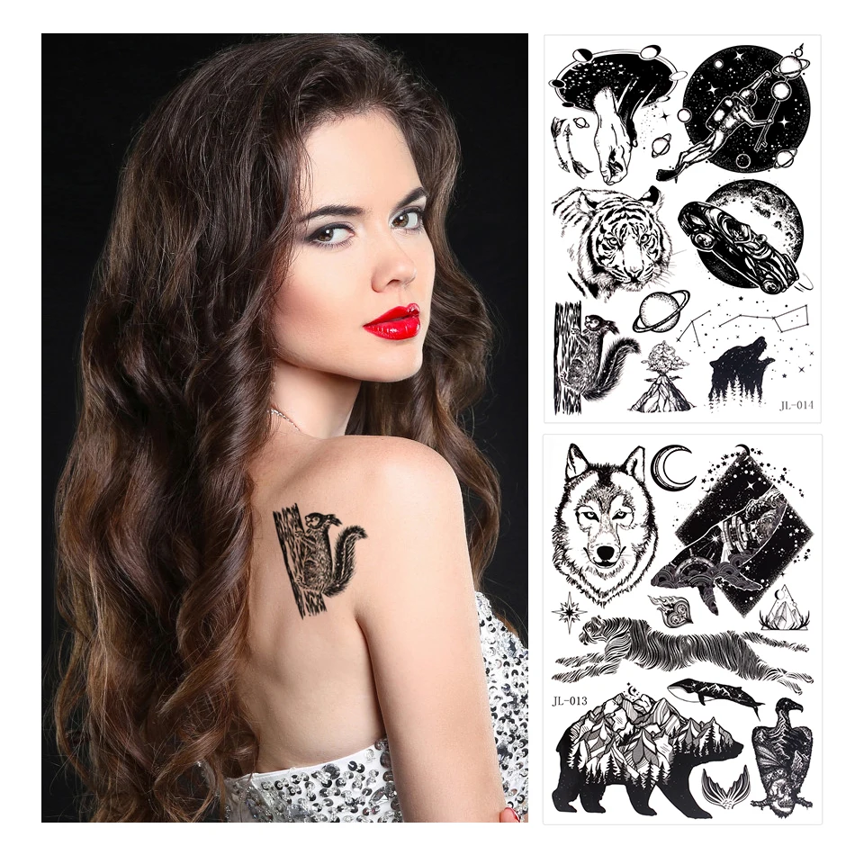 Waterproof Temporary Tattoo Sticker DIY Black Transfer Hands Neck Tattoo Sticker Tattoos Body Art Water Transfer Fake Tattoos
Waterproof Temporary Tattoo Sticker DIY Black Transfer Hands Neck Tattoo Sticker Tattoos Body Art Water Transfer Fake Tattoos