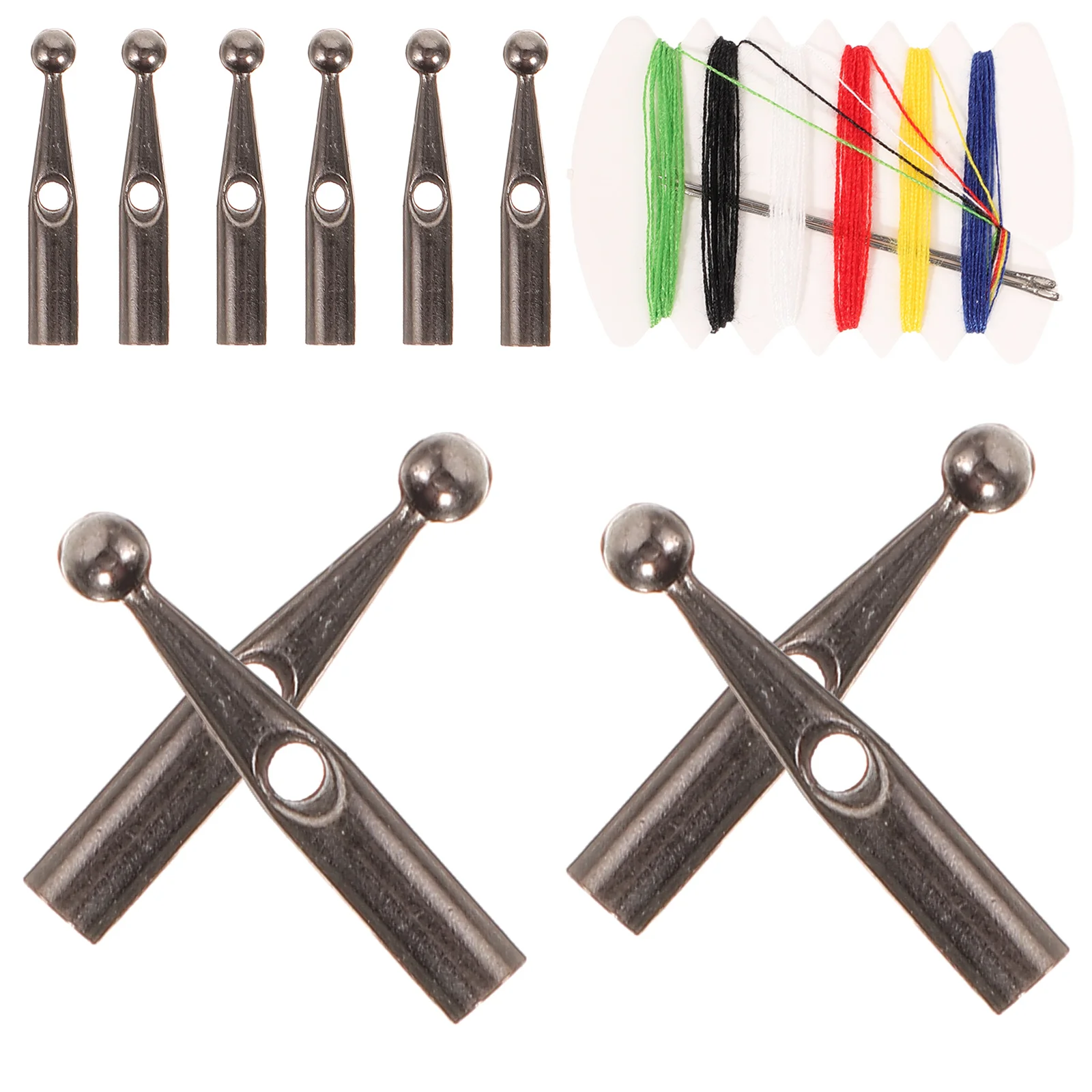 10 Pcs Umbrella Repair Tail Beads Long Handle Parts Accessories Metal Bone Covers Dragon
10 Pcs Umbrella Repair Tail Beads Long Handle Parts Accessories Metal Bone Covers Dragon