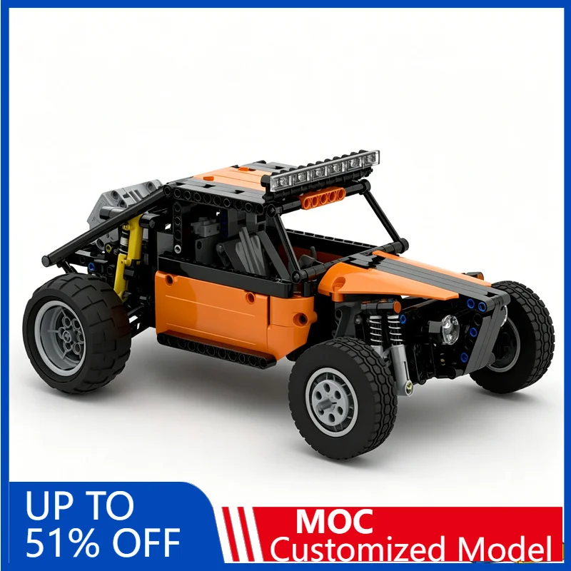 NEW 595PCS Off Road Buggy With Dampers Pneumatic Cylinders Vehicle Model Customize Building Blocks Educational Toy For Boys Gift
NEW 595PCS Off Road Buggy With Dampers Pneumatic Cylinders Vehicle Model Customize Building Blocks Educational Toy For Boys Gift