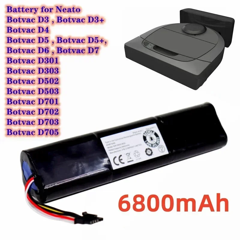 Аккумулятор 945-0225, 205-0011 для Neato Botvac, D3, D3 +, D4, D5 +, D6, D7, D301, D303,D502,D503,D701, d702, D703,D705
Аккумулятор 945-0225, 205-0011 для Neato Botvac, D3, D3 +, D4, D5 +, D6, D7, D301, D303,D502,D503,D701, d702, D703,D705