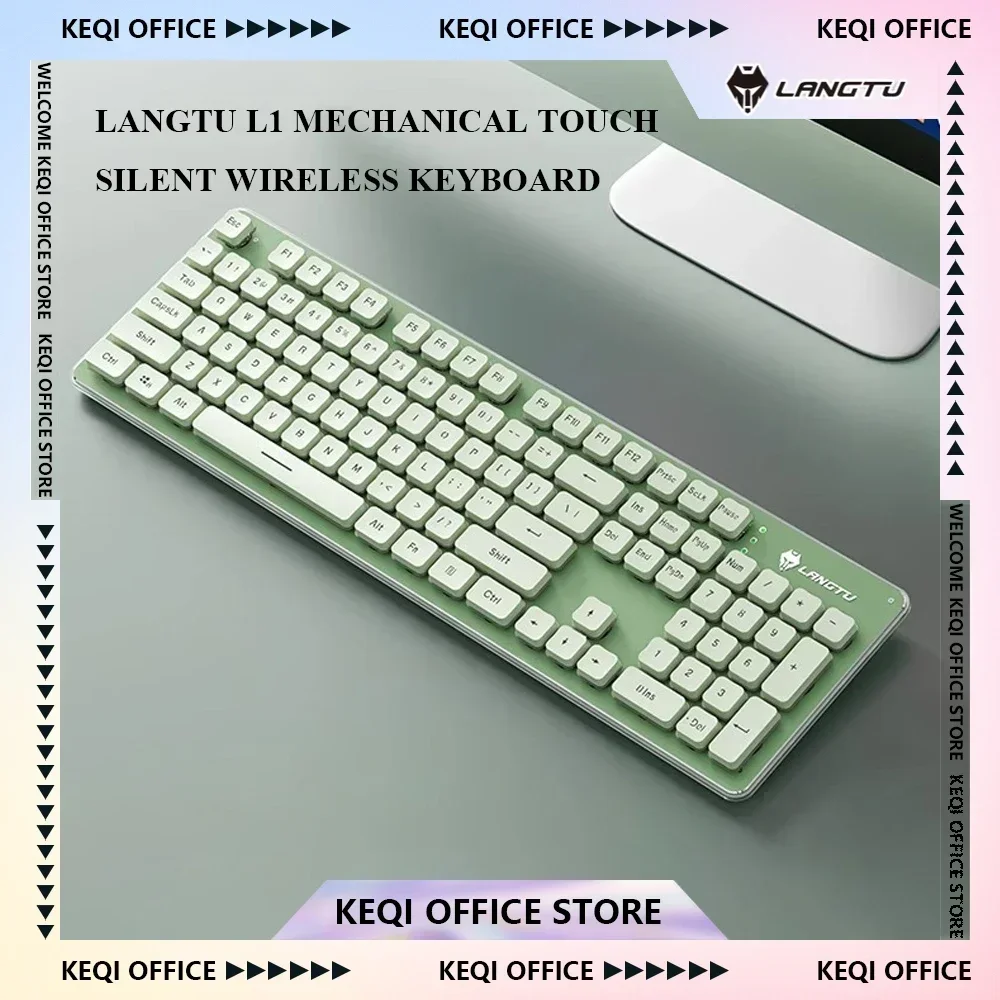 LangTu L1 Mechanical Touch Silent Wireless Keyboard Backlight Wired Customize Keyboard PC Desktop Esport Game Office Accessories
LangTu L1 Mechanical Touch Silent Wireless Keyboard Backlight Wired Customize Keyboard PC Desktop Esport Game Office Accessories