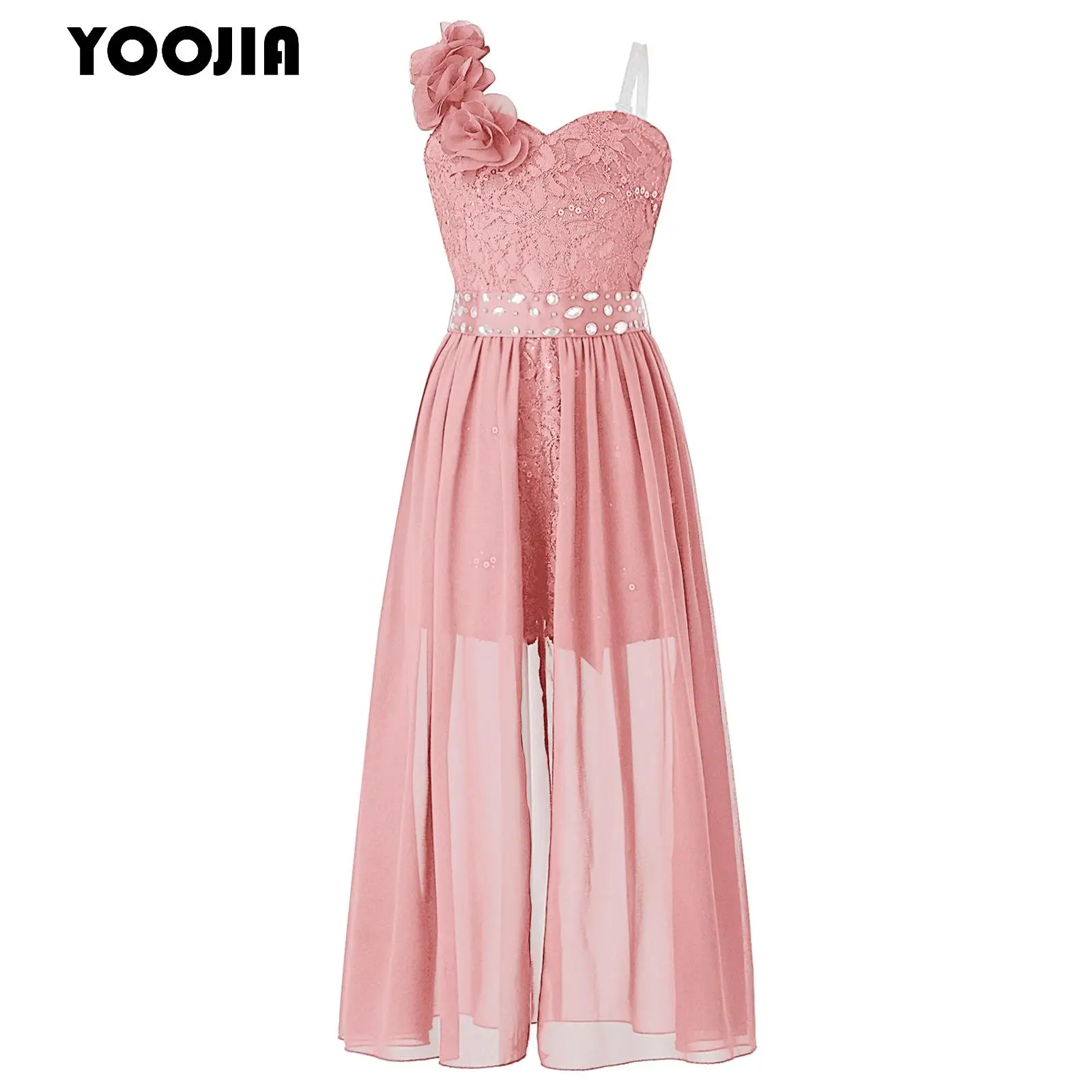 Summer Fashion Flower Girls Dress One Shoulder Tulle Overlay Romper for Wedding Birthday Party Elegant Lace Princess Dress
Summer Fashion Flower Girls Dress One Shoulder Tulle Overlay Romper for Wedding Birthday Party Elegant Lace Princess Dress
