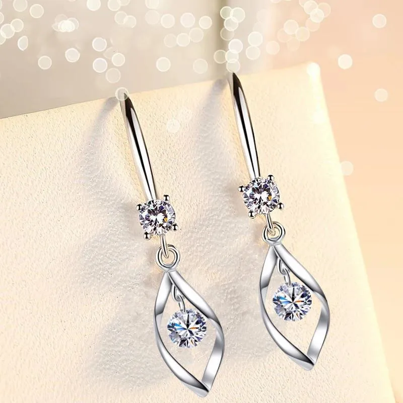 Classic 925 Silver Needle Blue Pink White Crystal Earrings For Women Fashion Female Jewelry New
Classic 925 Silver Needle Blue Pink White Crystal Earrings For Women Fashion Female Jewelry New