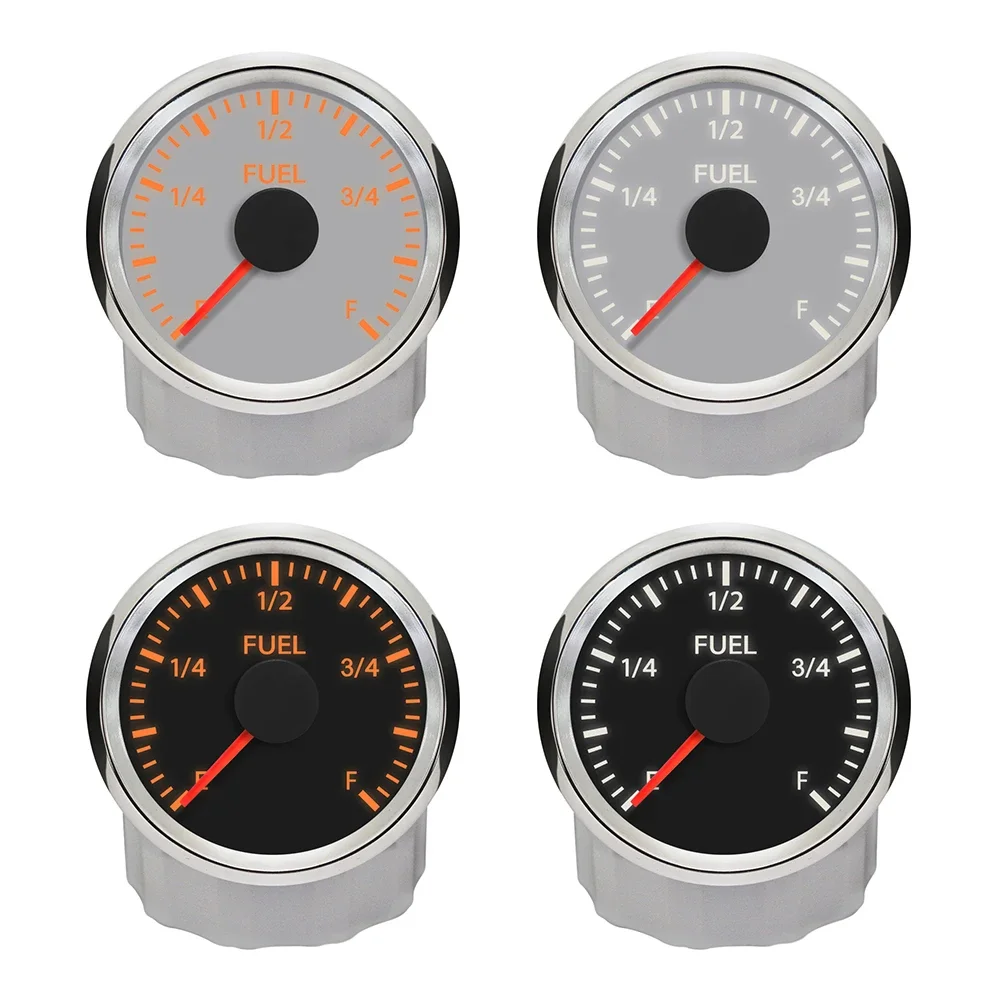 ELING 52mm WiFi Electrical Fuel Level Meter Compatible with All Types and Ranges Ohm Sensor DC 12V24V White Yellow Backlight
ELING 52mm WiFi Electrical Fuel Level Meter Compatible with All Types and Ranges Ohm Sensor DC 12V24V White Yellow Backlight