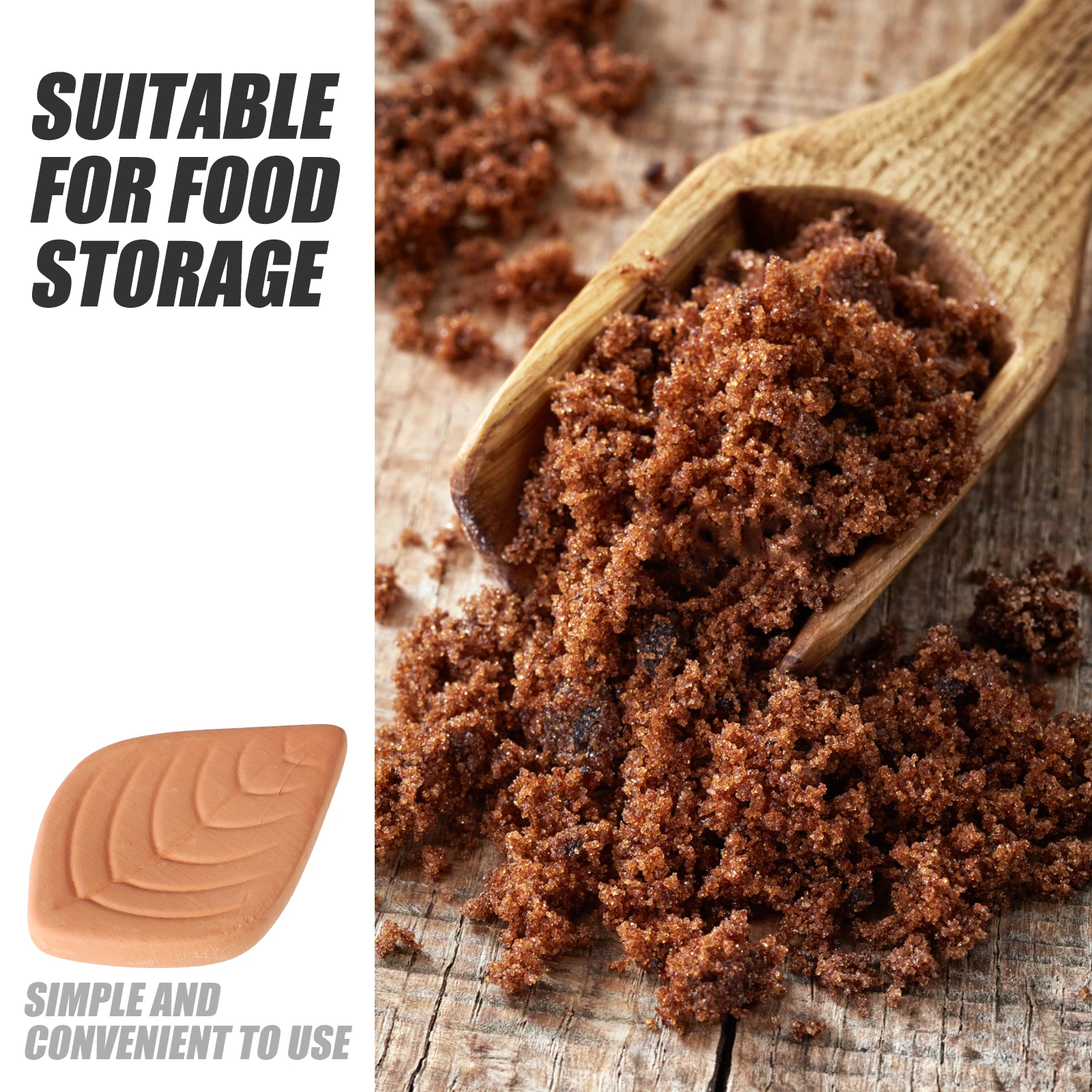 6pcs Sugar Keeper Reusable Leaf Shaped Brown Sugar Keeper Food Container Softener Portable Storage Solution for Home Use
6pcs Sugar Keeper Reusable Leaf Shaped Brown Sugar Keeper Food Container Softener Portable Storage Solution for Home Use