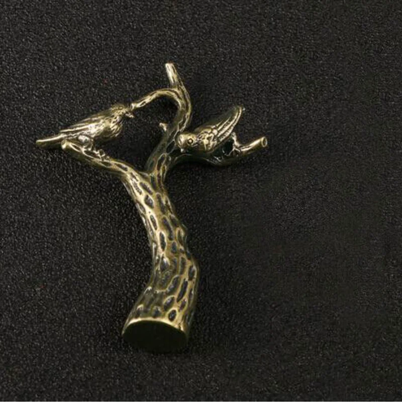 Small Brass Tree Bird Figurines Tree Bird Statue Home Office Decor 1 PC
Small Brass Tree Bird Figurines Tree Bird Statue Home Office Decor 1 PC