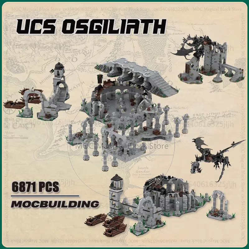 Коллекция UCS, строительные блоки MOC, осень и руины, известные Кирпичи по технологии фильмов, Сборная модель «сделай сам», игрушки, рождественские подарки
Коллекция UCS, строительные блоки MOC, осень и руины, известные Кирпичи по технологии фильмов, Сборная модель «сделай сам», игрушки, рождественские подарки