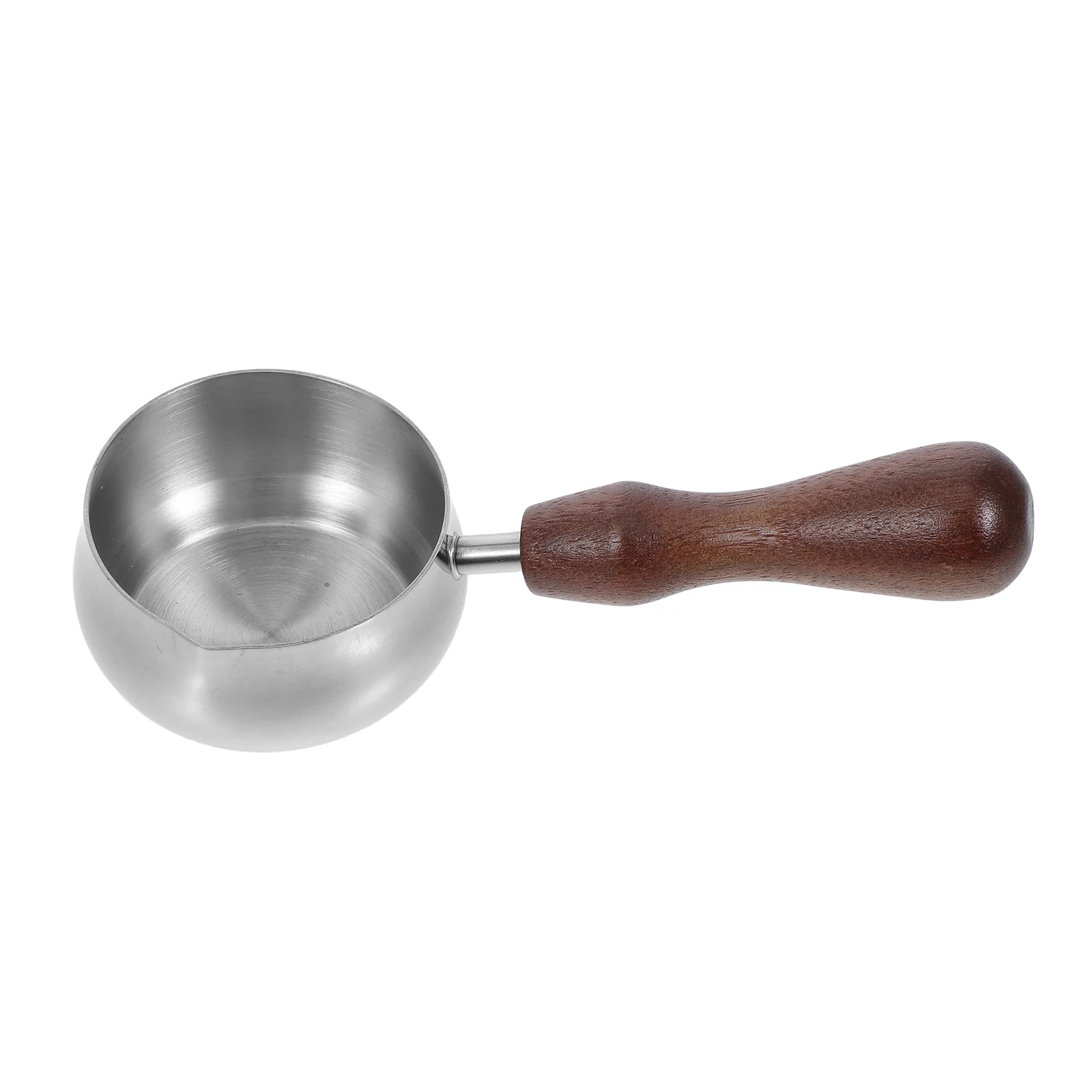 Stainless Steel Espresso Pouring Cup Small Milk Jug Wooden Handle Coffee Milk Frothing Spout Design for Easy Pouring and Serving
Stainless Steel Espresso Pouring Cup Small Milk Jug Wooden Handle Coffee Milk Frothing Spout Design for Easy Pouring and Serving