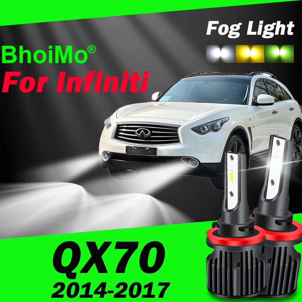 For Infiniti QX70 Led Front Fog Light Lamps Bulb 2014 2015 2016 2017
For Infiniti QX70 Led Front Fog Light Lamps Bulb 2014 2015 2016 2017