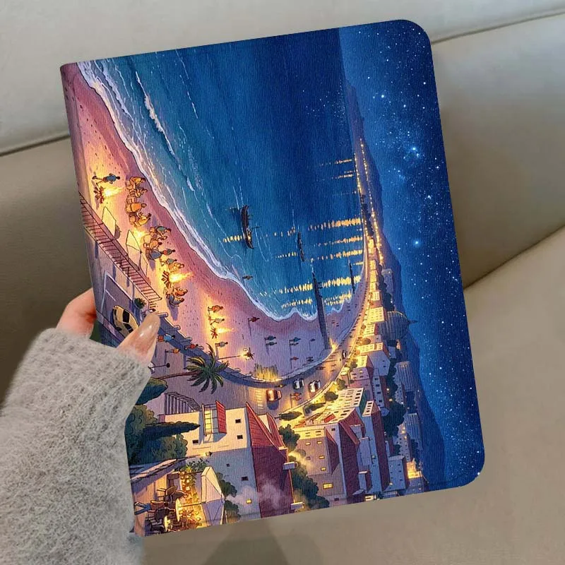 Cartoon Starry Beach Night For Samsung Galaxy Tab S11 S10 S9 S8 S7 S6 A9 A8 A11 Lite FE Plus Pen Tray Tablet Case Soft
Cartoon Starry Beach Night For Samsung Galaxy Tab S11 S10 S9 S8 S7 S6 A9 A8 A11 Lite FE Plus Pen Tray Tablet Case Soft
