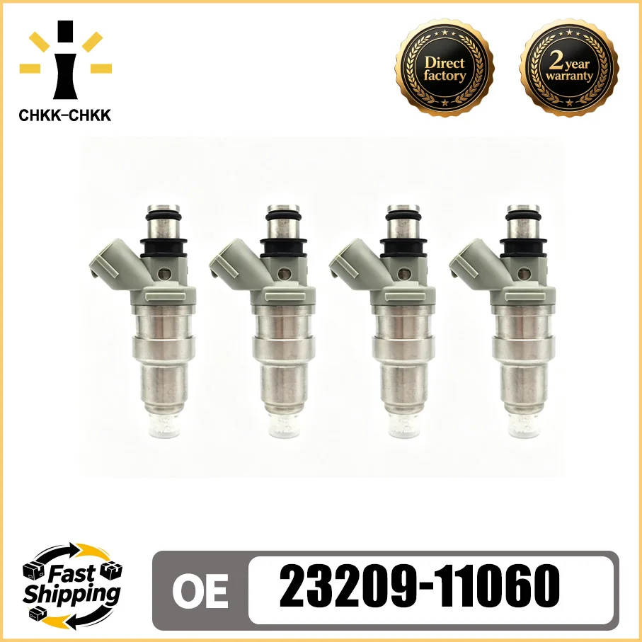 CHKK-CHKK 4pcs 23209-11060 High Quality Fuel Injector For TOYOTA STARLET 1989-1999 4EF 1.3L 23250-11060
CHKK-CHKK 4pcs 23209-11060 High Quality Fuel Injector For TOYOTA STARLET 1989-1999 4EF 1.3L 23250-11060