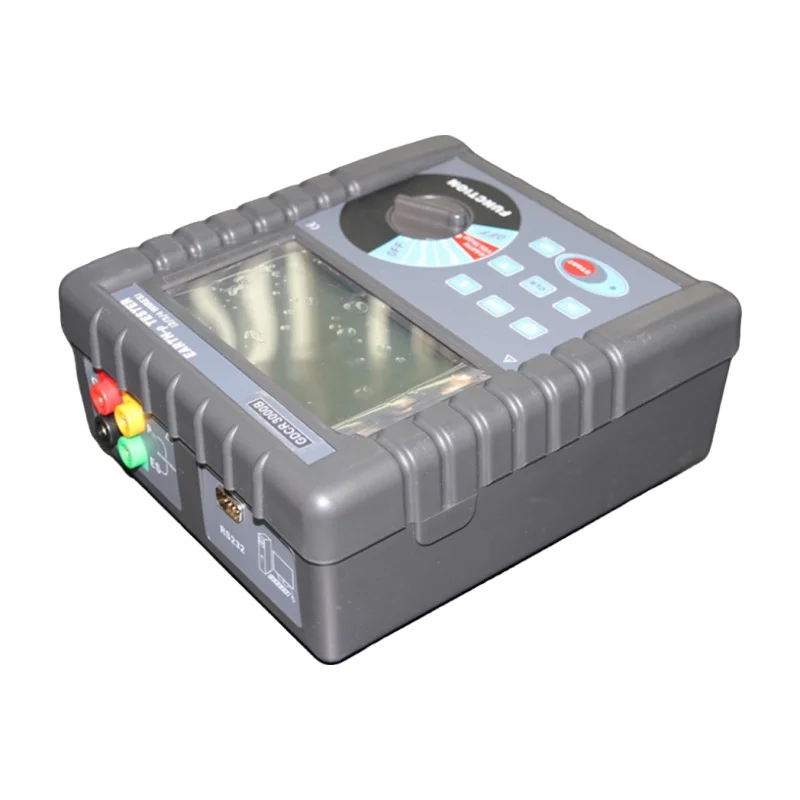 Digital Earth Resistance Tester Grounding Resistance Meter Testing Device for Electrical Safety Compliance
Digital Earth Resistance Tester Grounding Resistance Meter Testing Device for Electrical Safety Compliance