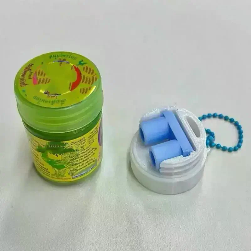 Folding Herbal Inhalant Inhaler Cap Mini Essential Oil Perfume Inhaler Dispenser Bottle Thai Traditional Nasal Can Inhaler
Folding Herbal Inhalant Inhaler Cap Mini Essential Oil Perfume Inhaler Dispenser Bottle Thai Traditional Nasal Can Inhaler