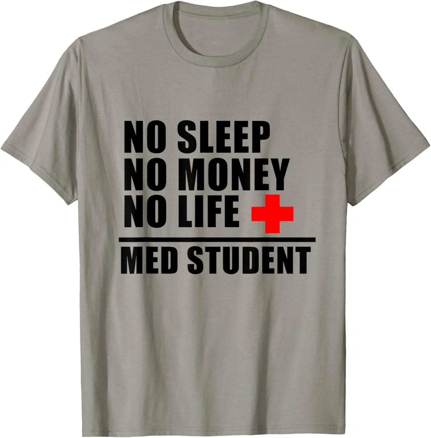 No Sleep No Money No Life Med Student Life Футболка с рисунком Хлопковая футболка с короткими рукавами
No Sleep No Money No Life Med Student Life Футболка с рисунком Хлопковая футболка с короткими рукавами