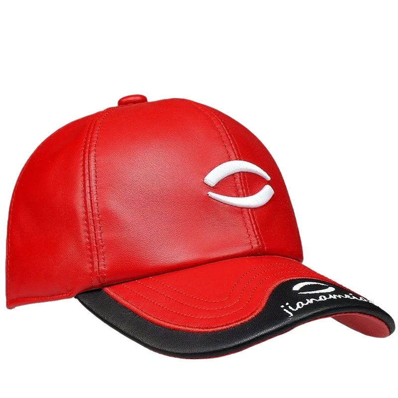 2026 Male Suede Genuine Leather Sheepskin 56-60CM Red Baseball Caps For Women/Man Casual Street Gf Gorras Adjustable
2026 Male Suede Genuine Leather Sheepskin 56-60CM Red Baseball Caps For Women/Man Casual Street Gf Gorras Adjustable