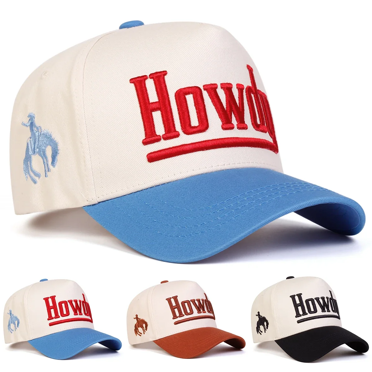 Unisex HOWDY Letter Embroidery Baseball Caps Spring Autumn Outdoor Adjustable Casual Hats Sunscreen Hat Sports Cap
Unisex HOWDY Letter Embroidery Baseball Caps Spring Autumn Outdoor Adjustable Casual Hats Sunscreen Hat Sports Cap