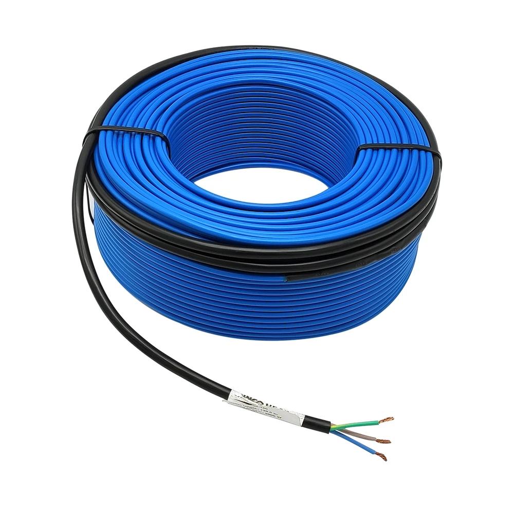 AC200~240V 20w/m Heating Cable 5~150m/lot Max 50~80C Warm Wire for Underfloor Heating Roof Driveway Snow Melting with Cold Wire
AC200~240V 20w/m Heating Cable 5~150m/lot Max 50~80C Warm Wire for Underfloor Heating Roof Driveway Snow Melting with Cold Wire