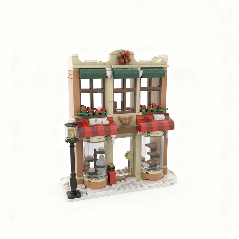 Christmas Bake Shop (40696) — Creative Street Scene Building Block Set: Educational Assembly Model Toy & Christmas Gift
Christmas Bake Shop (40696) — Creative Street Scene Building Block Set: Educational Assembly Model Toy & Christmas Gift