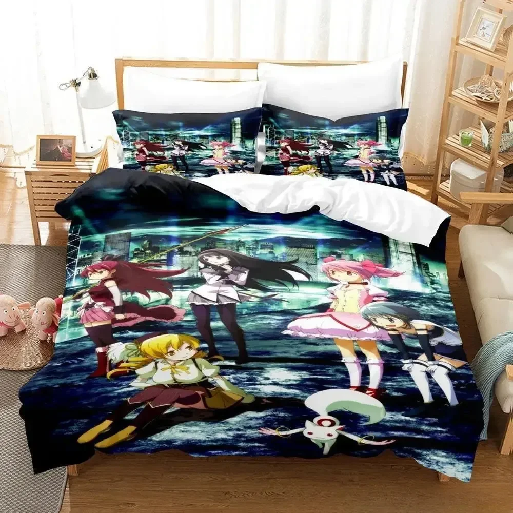 Puella Magi Madoka Magica Bedding Set Cartoon Anime three-piece set Adult Kid Bedroom Duvetcover Sets 3D Kawaii Girl All season
Puella Magi Madoka Magica Bedding Set Cartoon Anime three-piece set Adult Kid Bedroom Duvetcover Sets 3D Kawaii Girl All season