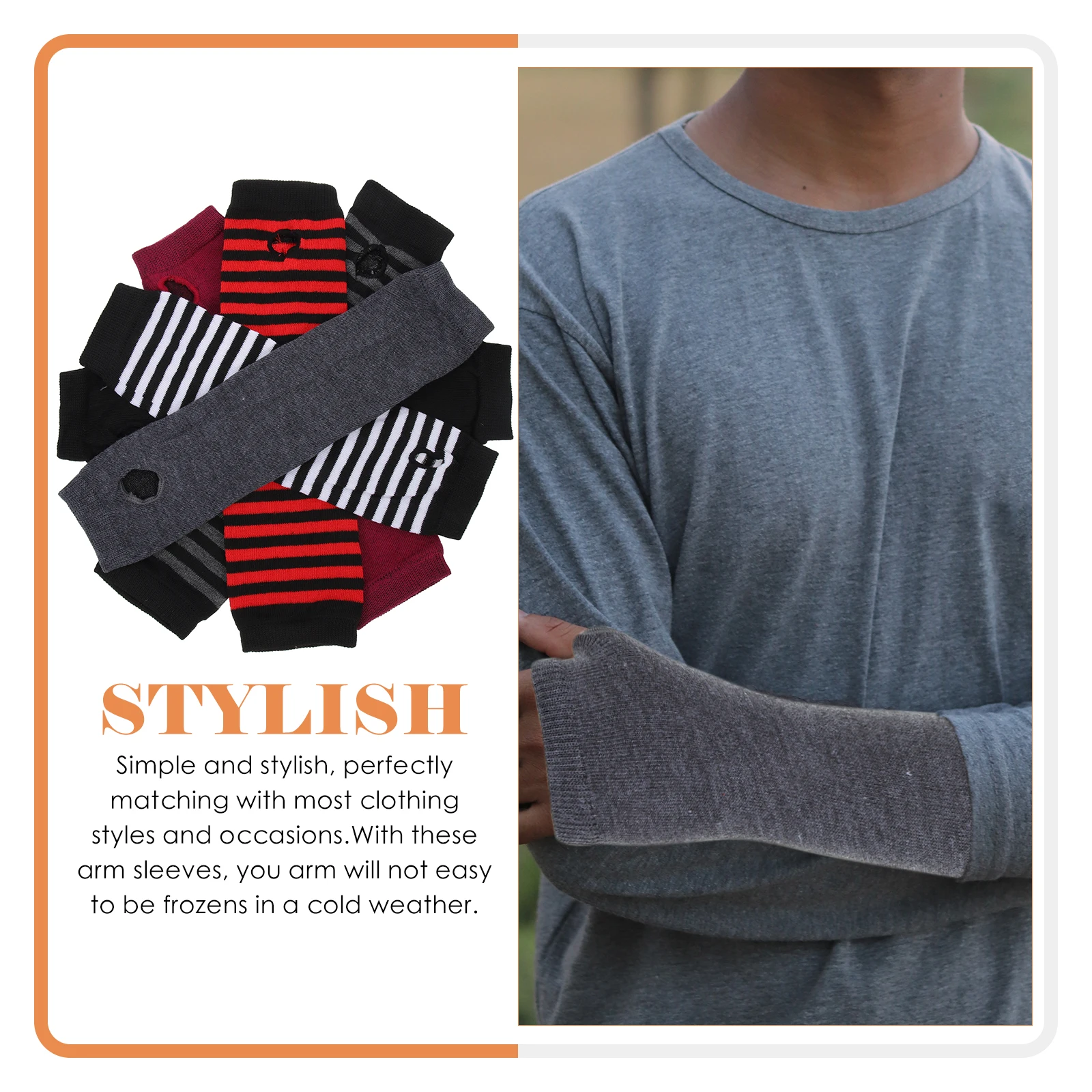 6 Pairs Arm Sleeve Sleeves Warm Fingerless Gloves Winter Unisex Warmers Wedding Half-finger Women
6 Pairs Arm Sleeve Sleeves Warm Fingerless Gloves Winter Unisex Warmers Wedding Half-finger Women