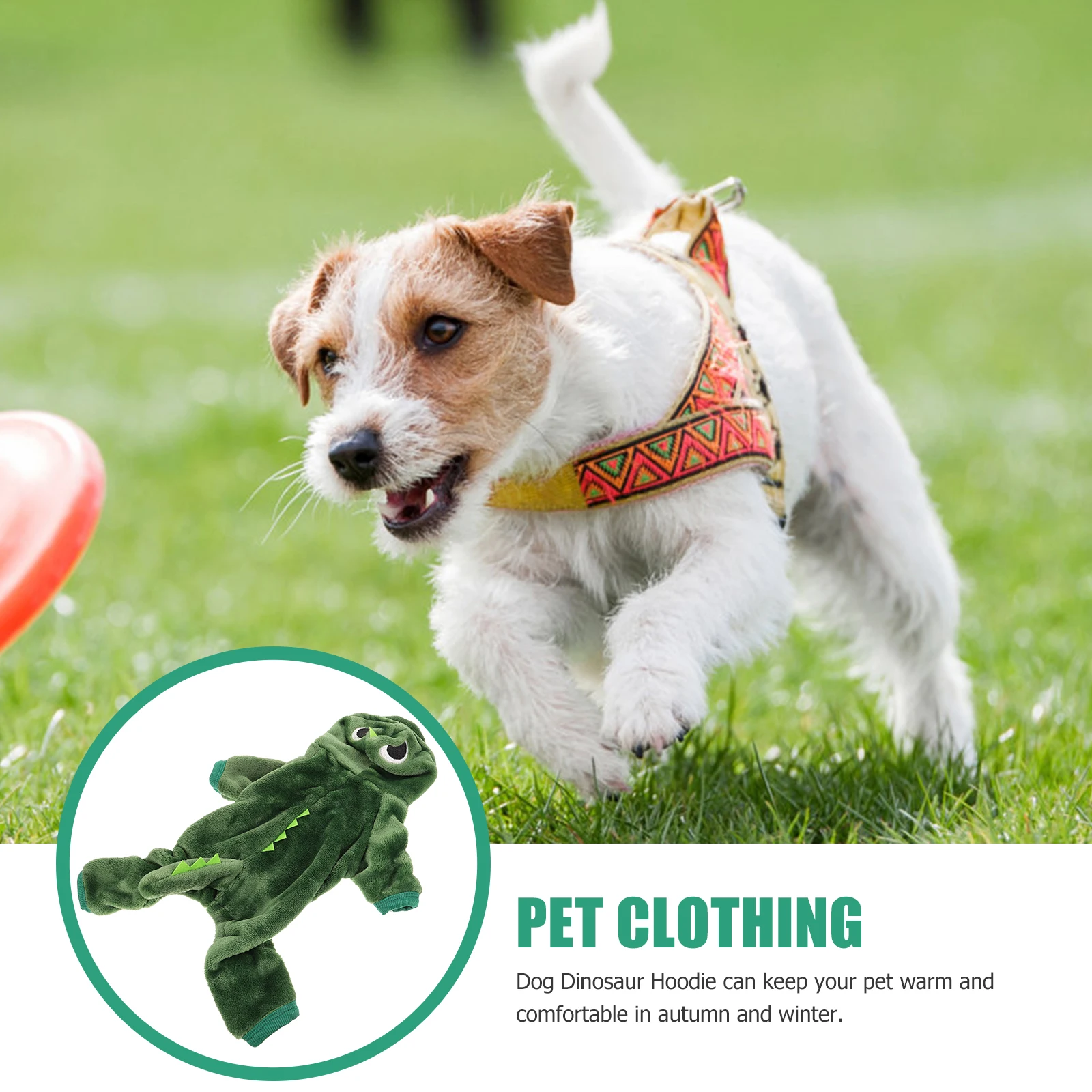 Pet Clothing Dog Sweater Warmth Hoodie Small Dogs Puppy Thickened Coral Fleece Autumn Dinosaur Dog Clothes Luxury
Pet Clothing Dog Sweater Warmth Hoodie Small Dogs Puppy Thickened Coral Fleece Autumn Dinosaur Dog Clothes Luxury