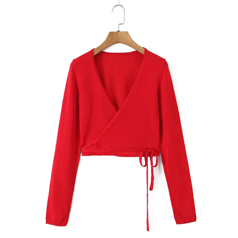 Maxdutti Minimalist Red V-neck Wrap-style T-shirt Tops For Women Lace Up Long Sleeve T-shirt Woman Clothes Female Clothing
Maxdutti Minimalist Red V-neck Wrap-style T-shirt Tops For Women Lace Up Long Sleeve T-shirt Woman Clothes Female Clothing