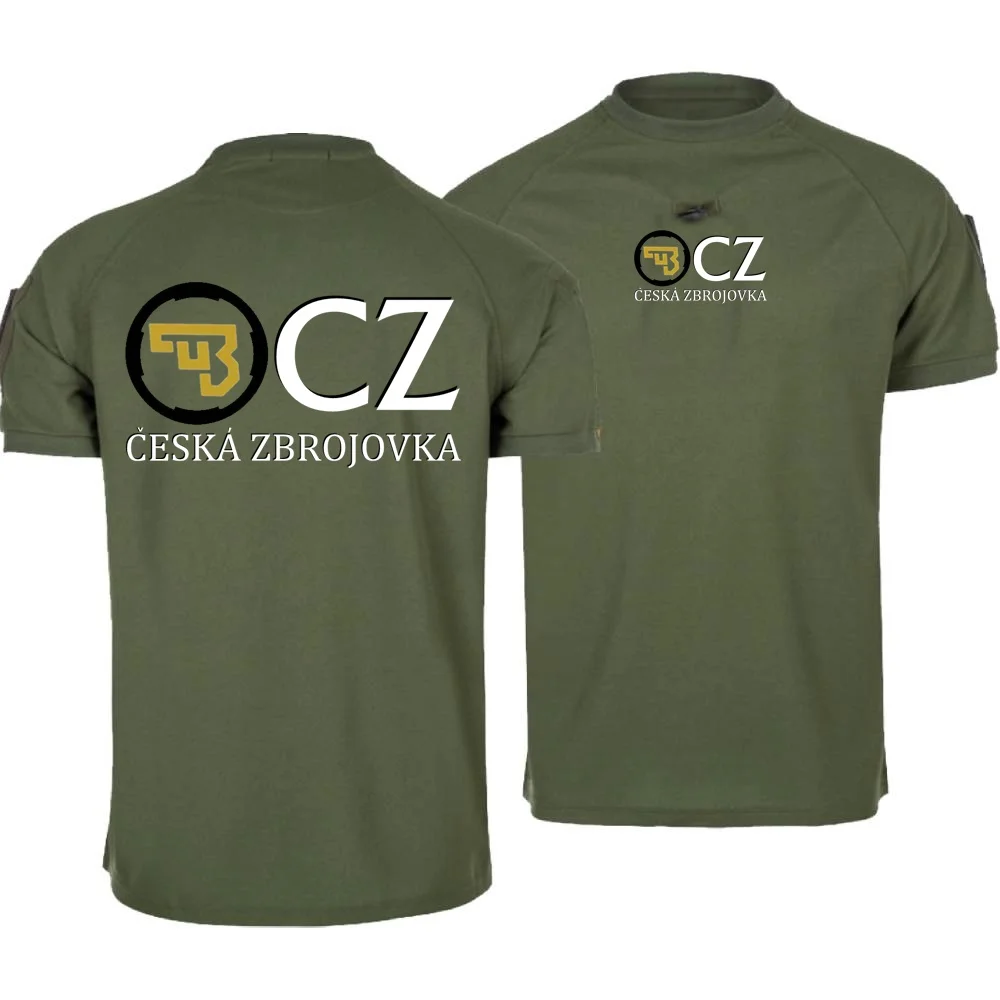 Youth Military Tacitcal Men T-Shirt TShirt CZ Ceska Zbrojovka Firearms Sign Tees Jersey O-Neck Tops Tee POLOS
Youth Military Tacitcal Men T-Shirt TShirt CZ Ceska Zbrojovka Firearms Sign Tees Jersey O-Neck Tops Tee POLOS