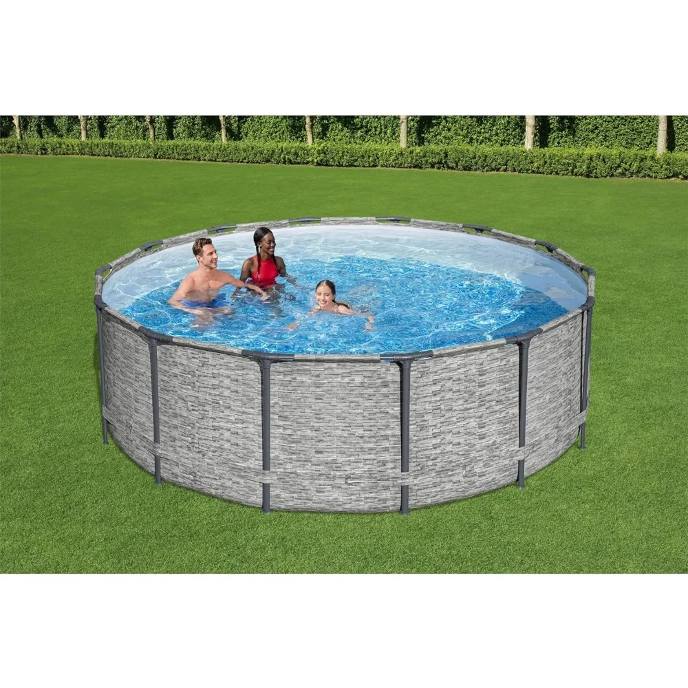 Наружный бассейн, 14 футов X 48 дюймов, круглый металлический каркас, комплект для уличного бассейна над землей, открытый бассейн
Наружный бассейн, 14 футов X 48 дюймов, круглый металлический каркас, комплект для уличного бассейна над землей, открытый бассейн