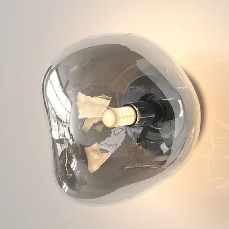 SANDYHA Nordic Minimalist Glass Wall Lamp Electroplated Bedside LED Lighting Fixture For Bedroom Living Room Foyer Home Decor
SANDYHA Nordic Minimalist Glass Wall Lamp Electroplated Bedside LED Lighting Fixture For Bedroom Living Room Foyer Home Decor