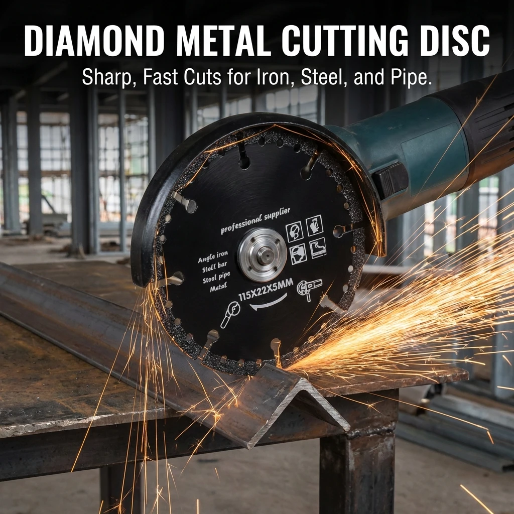 115mm/125mm Metal Cutting Diamond Blades - Sharp Discs for Steel, Aluminum, Concrete, Stone, Marble, Iron Cutting Disc
115mm/125mm Metal Cutting Diamond Blades - Sharp Discs for Steel, Aluminum, Concrete, Stone, Marble, Iron Cutting Disc
