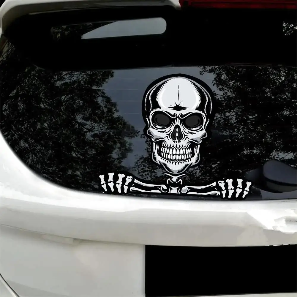 Suitable for Cars, Windows, Bumpers, Waterproof Vinyl Car Stickers Horror Skull Car Fun Decorative Sticker, Fun Peep Decal
Suitable for Cars, Windows, Bumpers, Waterproof Vinyl Car Stickers Horror Skull Car Fun Decorative Sticker, Fun Peep Decal
